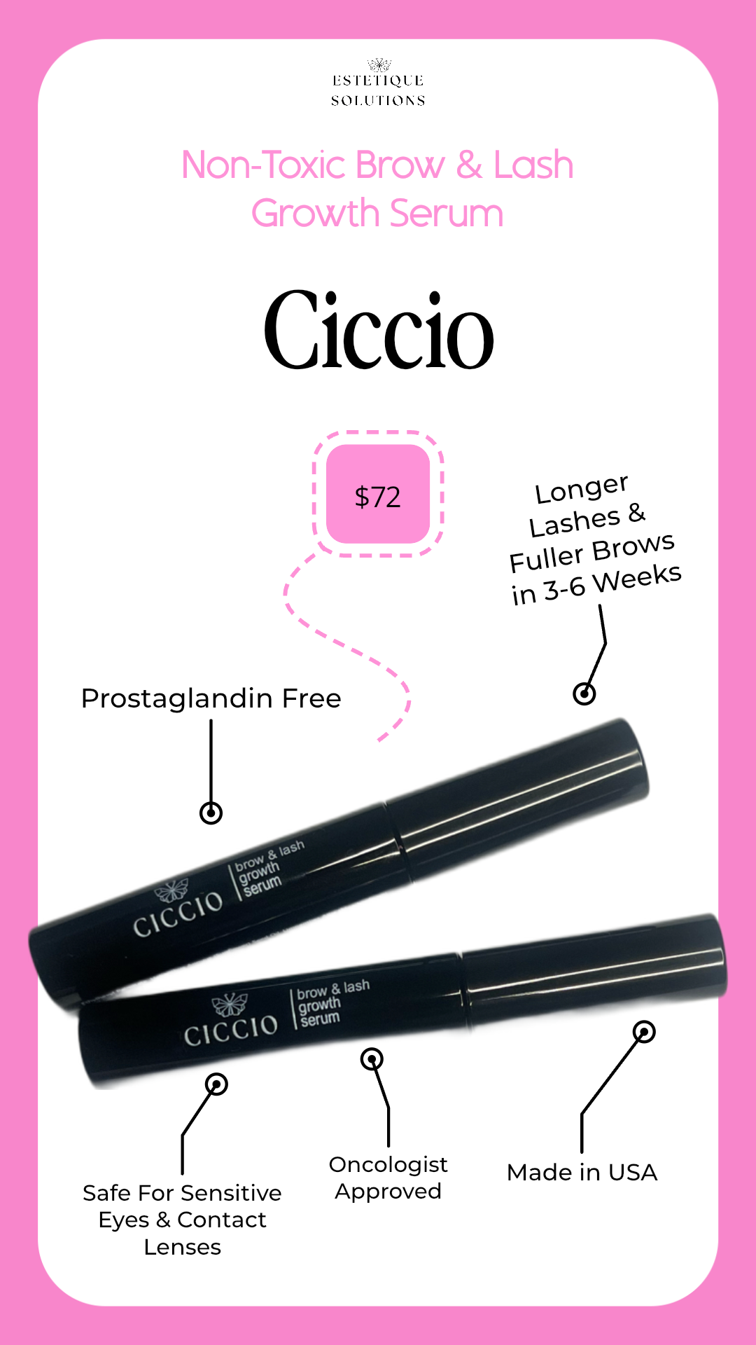 Ciccio Lash and Brow Serum